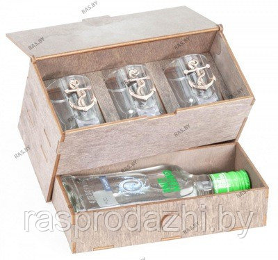 Подарочный набор для мужчин Стратегический запас №2-4 с элементами бронзы - фото 1 - id-p134659259