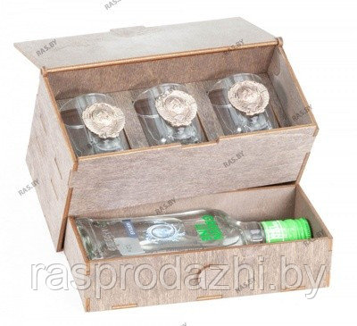 Подарочный набор для мужчин Стратегический запас №2-5 с элементами бронзы