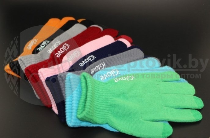 Перчатки для сенсорных экранов iGlove. Качество А Розовые - фото 5 - id-p110370087