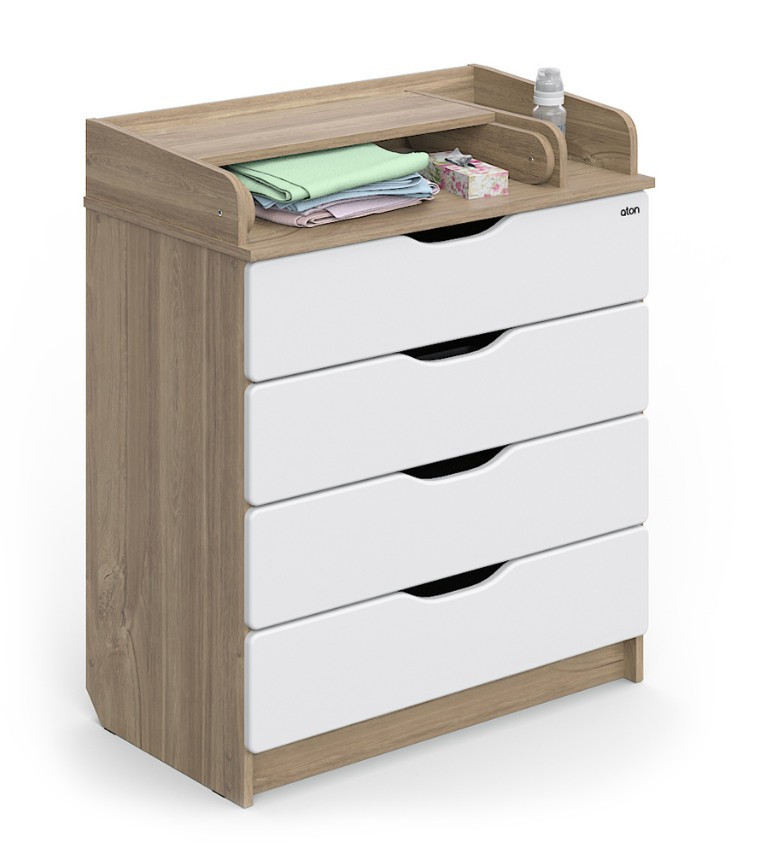 Комод Атон Сириус-2 Wood 804 ПВХ дуб канзас