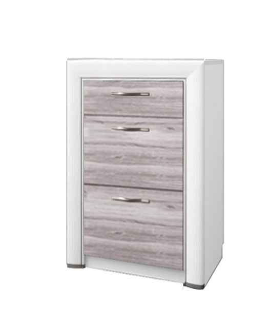 Комод Anrex Olivia 3S/56 вудлайн кремовый/дуб анкона