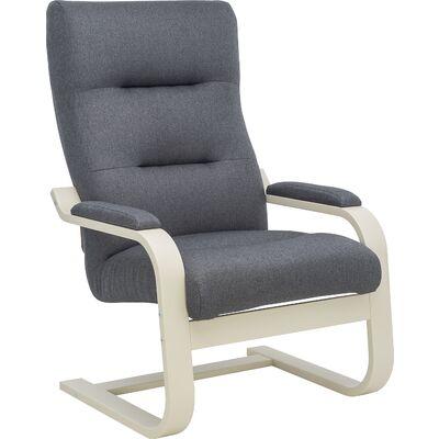 Кресло для отдыха ОСКАР Leset серый/сл.кость - фото 1 - id-p134661265