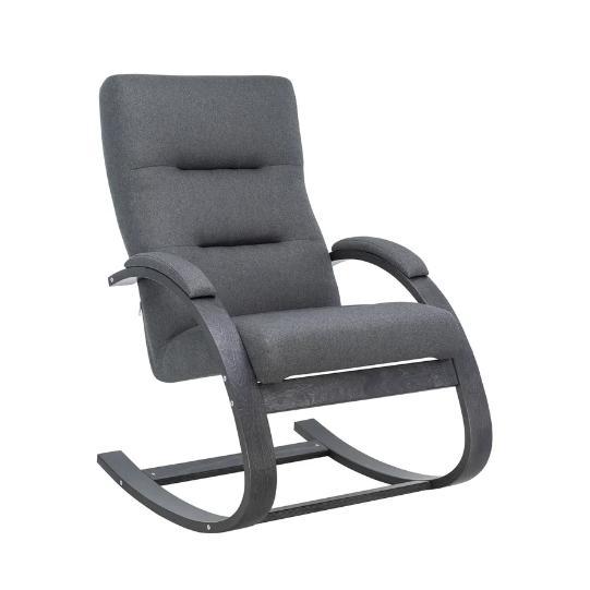 Кресло-качалка МИЛАНО Leset серый/ венге текстура - фото 1 - id-p134661274