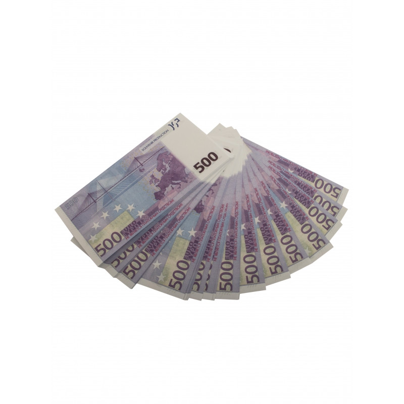 Сувенирная пачка денег 500 евро. - фото 3 - id-p134704760