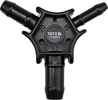Калибратор для пластиковых труб с фаскоснимателем 16/20/25 "Yato" YT-22373