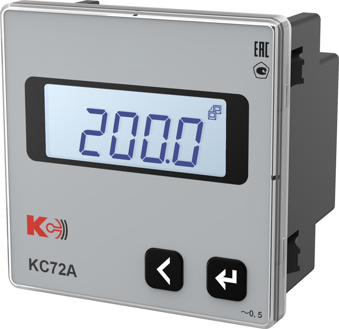 КС72А-Х1 Амперметр цифровой 72х72 1 канал базовая модификация