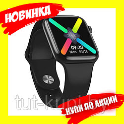 Фитнес-часы SMART WATCH W98 (можно звонить, измер. давления, температуры, кислорода, шагов и пульса)