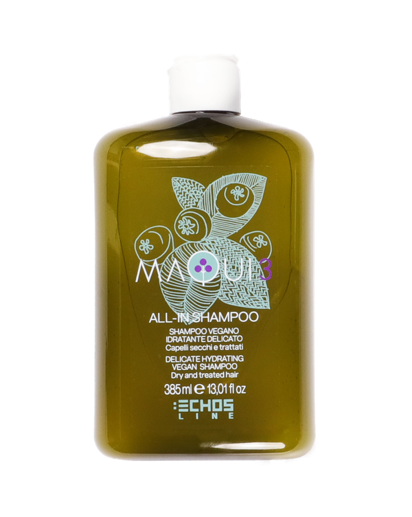 MAQUI 3 Натуральный  шампунь для увлажнения сухих и истощенных волос