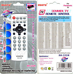 Пульт телевизионный Huayu для Panasonic RM-532M+