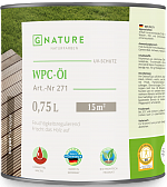 Масло для ДПК и бамбука GNature 271 WPC-Öl 2.5