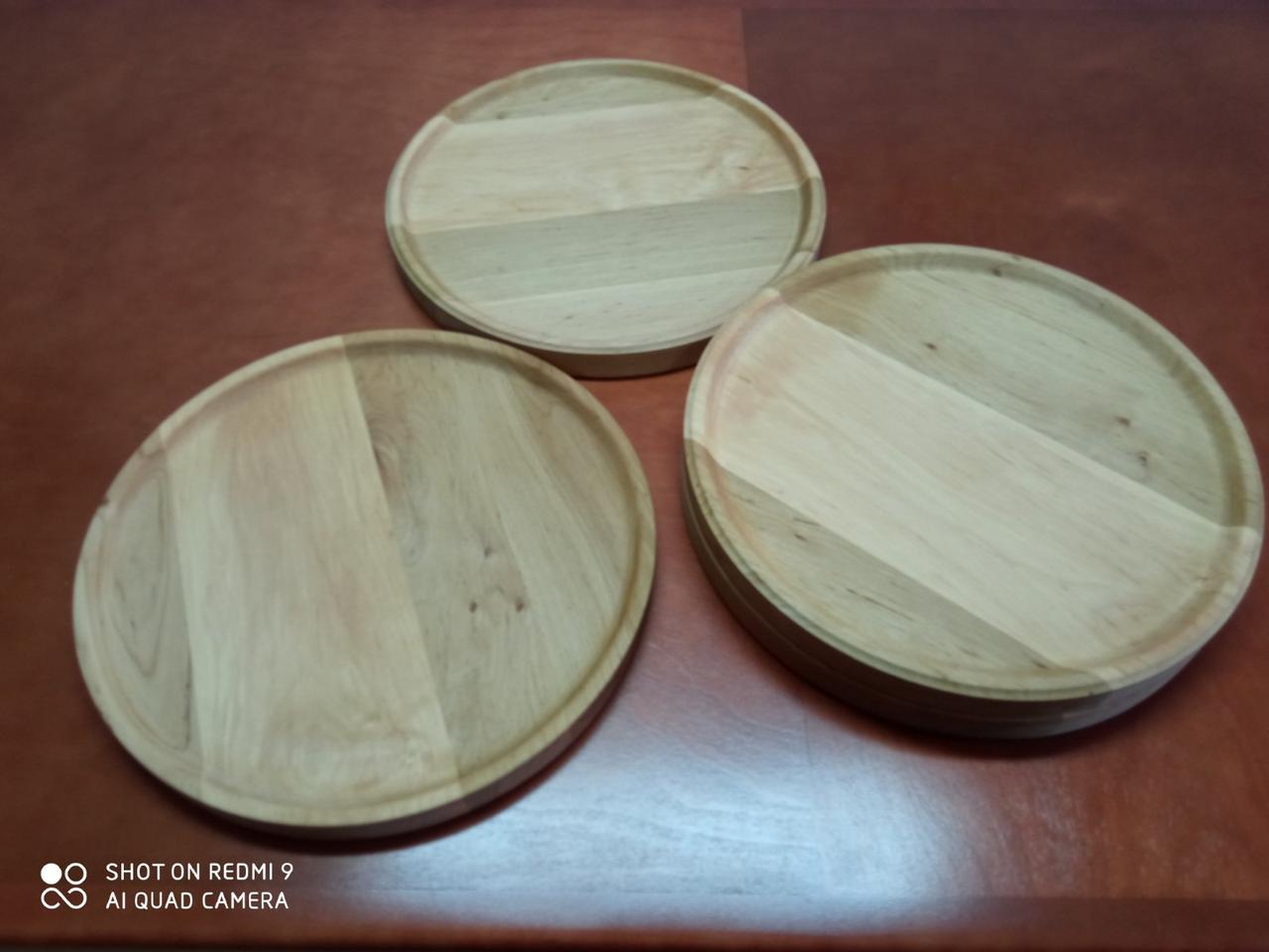 Тарелка деревянная - фото 6 - id-p117335916