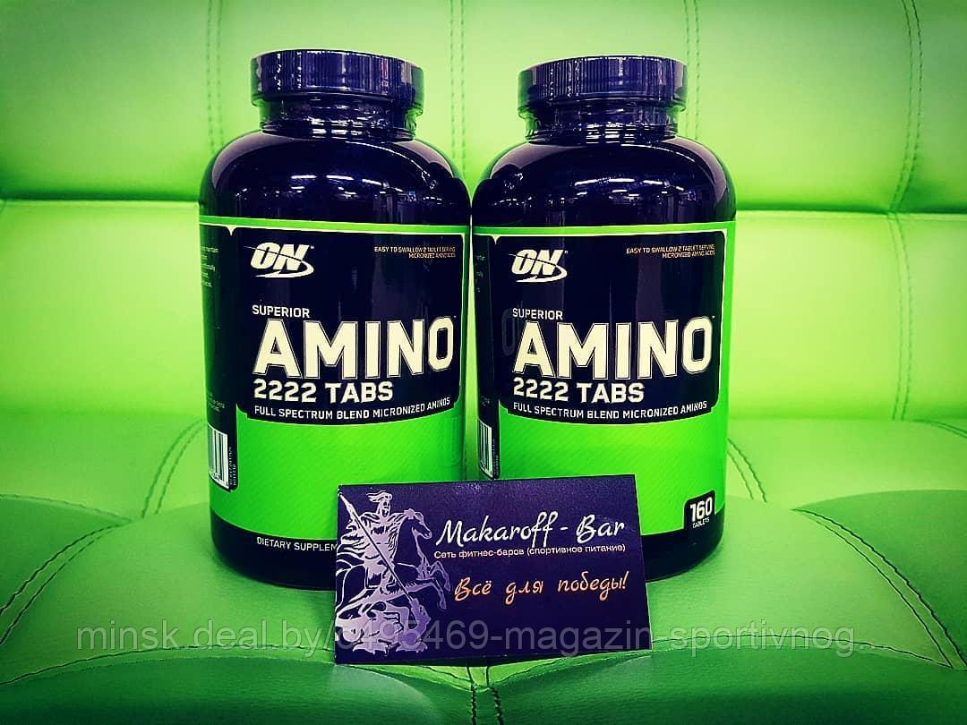 Аминокислоты Superior Amino 2222 Tabs от Optimum Nutrition (160 кап.) - фото 1 - id-p134720671