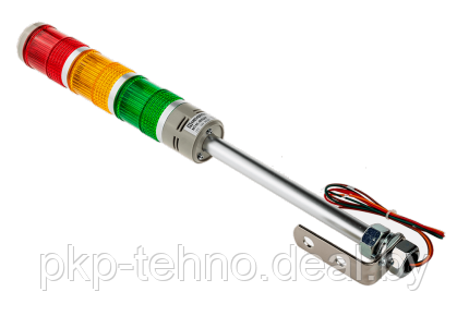 Светосигнальная колонна с зуммером, 220В AC, LED, красный/желтый/зеленый MT45-RYG220B - фото 1 - id-p134721749