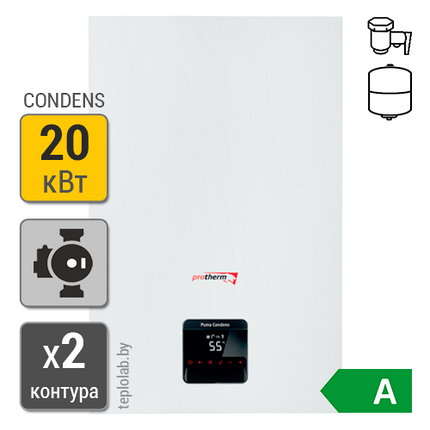 Газовый конденсационный котел Protherm Puma Condens 18/24 МKV, фото 2