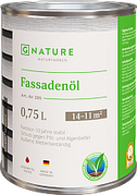 Масло для фасадов GNature 285 Fassadenöl (матовый металлик) 2.5