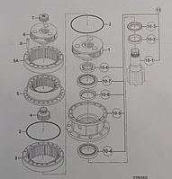 05/903880 солнечная шестерня поворотного редуктора JCB JS160, JS160W, JS175W, JS180, JS180W