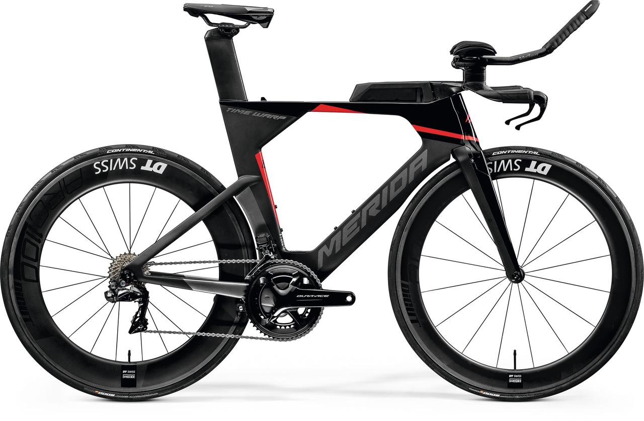 Merida Warp TRI 10K-E черный/красный