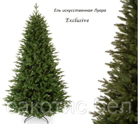 Ель искусственная Луара Ecxlusive литая 1.8м, фото 2