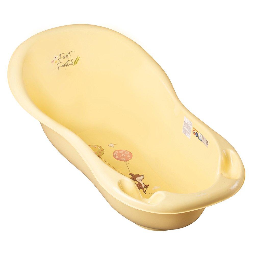 ТЕГА (TEGA) Детская ванночка 102 cм ЛЕСНАЯ СКАЗКА светло-желтый