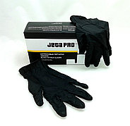 JSN8 - Износостойкие нитриловые перчатки черные | Jeta Pro | (уп. 100шт) S, фото 2