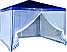 Садовый тент шатер Green Glade 1033 3х3х2,5м полиэтилен, фото 6