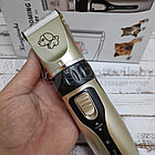 Машинка электрическая Kangjeshi (грумер)для стрижки животных PET Grooming Hair Clipper kit, фото 8