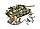 101038 Конструктор Sembo Block "Советский танк T-34", 683 детали, фото 2