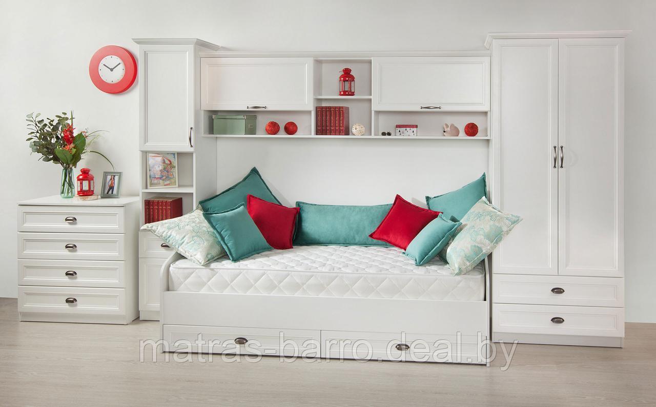 Подростковая односпальная кровать Соня Классика с ящиками - фото 1 - id-p65605490