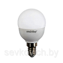 Лампа светодиодная шар Smartbuy-Р45-05W/4000/E14
