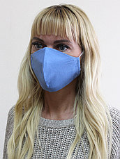 Защитная маска многоразовая от 100 шт. двухслойная, фото 3