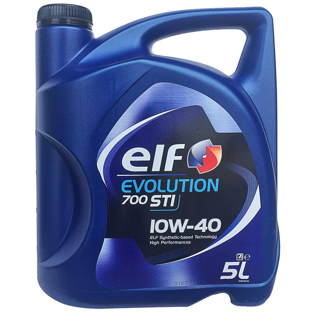Масло моторное полусинтетическое ELF EVOLUTION 700 STI 10W-40, 5L - фото 1 - id-p134777234