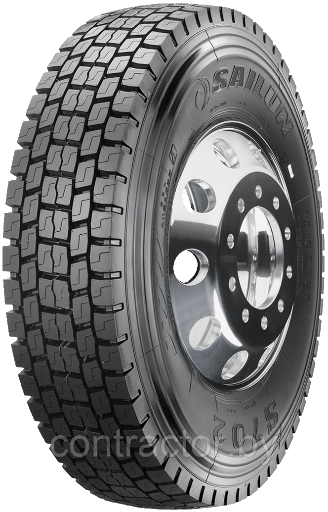 Грузовая шина 235/75R17.5 б/к S702 (ведущая) Sailun