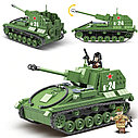 Конструктор Самоходная артиллерийская установка СУ-76, 100085 Quanguan, аналог LEGO (Лего), фото 4