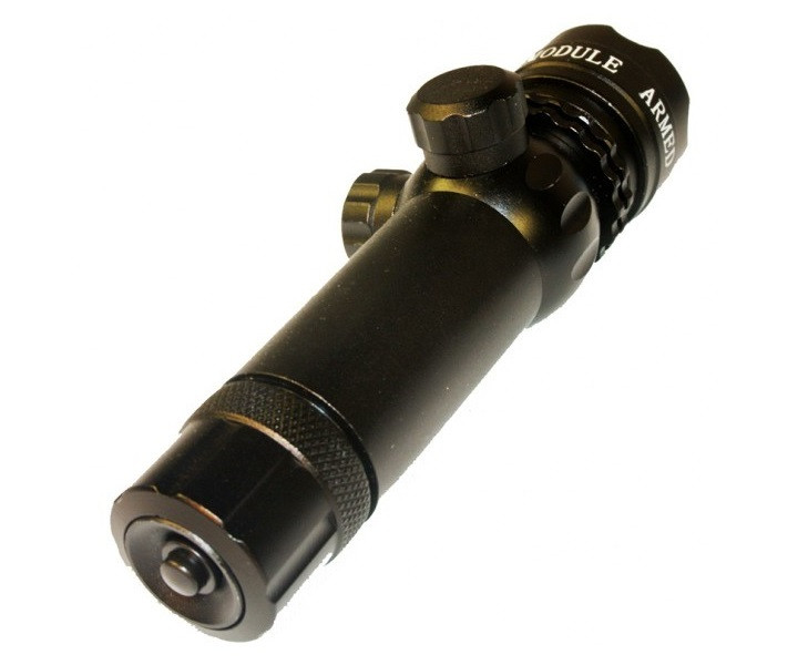 Лазерный целеуказатель LaserScope с выносной кнопкой и двумя креплениями (красный луч). - фото 3 - id-p134775544
