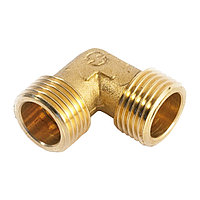 Угольник латунный НР 1/2" General Fittings