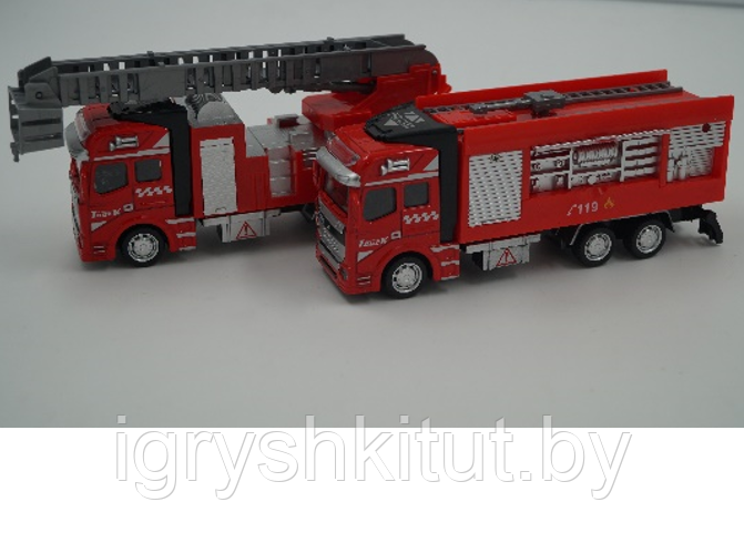Игрушечная Пожарная машина, 2 вида, арт.2211-11 - фото 1 - id-p134791250