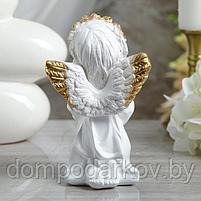 Статуэтка "Ангел с сердцем" золото, 19 см, фото 3