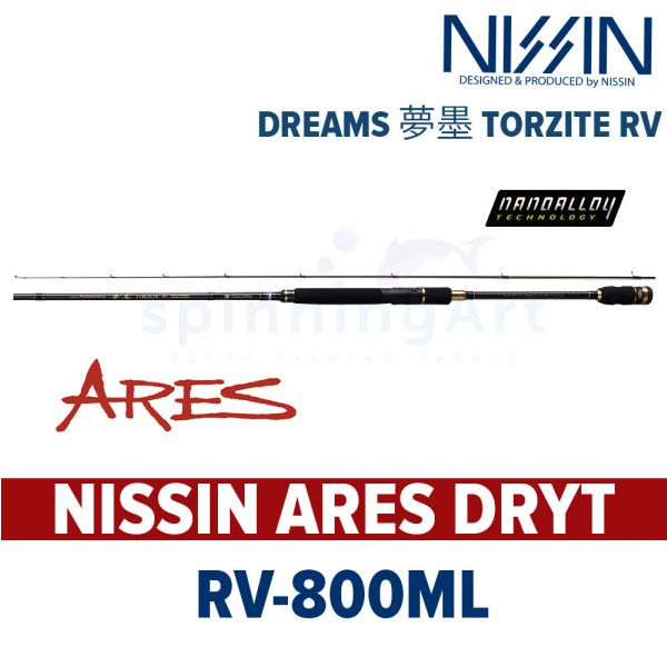 Спиннинг Nissin Ares DRYT-RV800ML