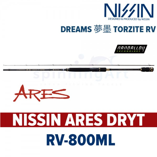 Спиннинг Nissin Ares DRYT-RV800ML - фото 1 - id-p134803942