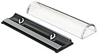 Футляр для ручек Index 165*42 мм, для одной ручки, прямоугольный с прозрачной крышкой