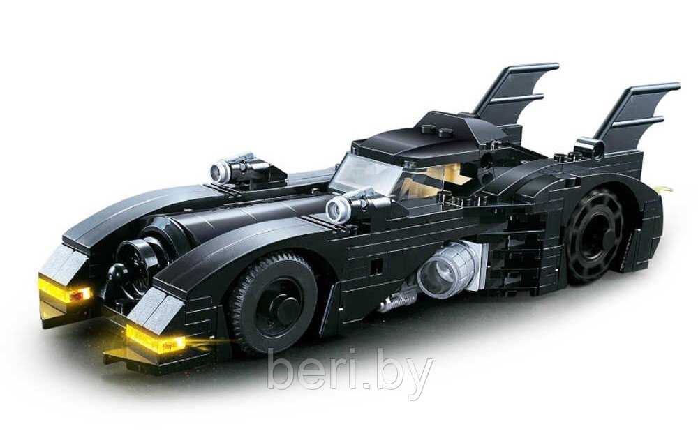 7147 Конструктор Бэтмен "Бэтмобиль: Погоня За Джокером" , 378 деталей - фото 2 - id-p134869200
