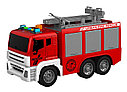 Инерционная пожарная машина WY850A, свет, звук, фото 2