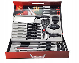 Набор кухонных ножей Zepter Knife Set 18 предметов