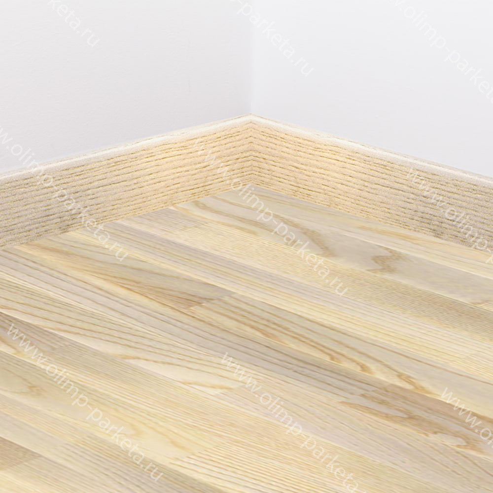 Плинтус деревянный шпонированный Tarkett ART BRIGHT YELLOW 80x20x2400