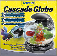 Круглый аквариум Tetra Cascade Globe 6,8л (черный)