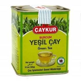 Турецкий зеленый чай Caykur burcum с бергамотом, 100 гр. (Турция)