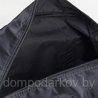 Сумка спортивная, отдел на молнии, наружный карман, цвет чёрный, фото 5
