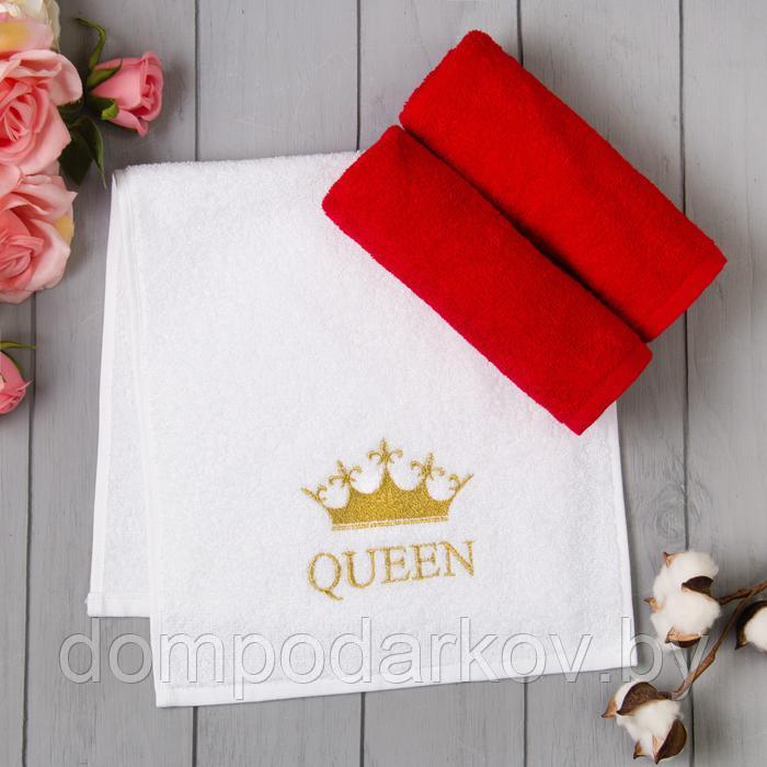 Набор полотенец «Queen» 30х60 см - 3шт - фото 3 - id-p134933663
