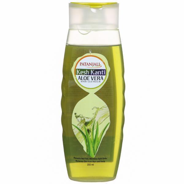 Шампунь травяной для волос Алоэ Вера Kesh Kanti Patanjali, Индия 200мл