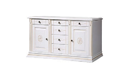 Комод ФорестДекоГрупп Бьянка / ГН010-01 белый